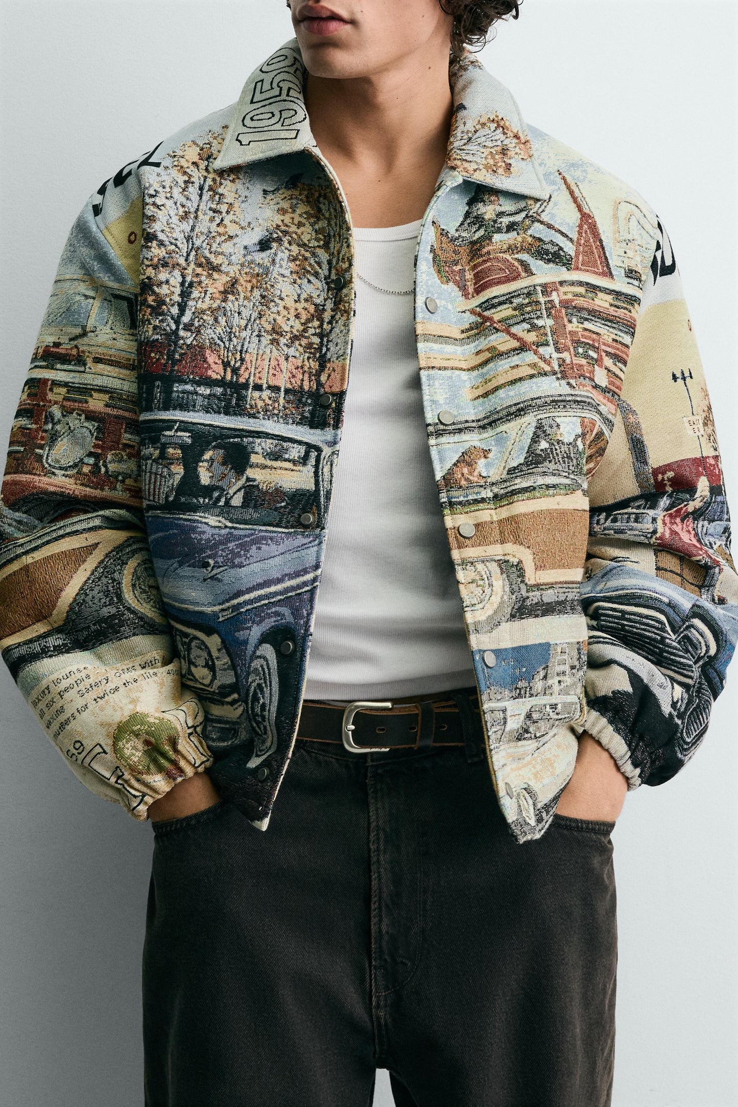 Jacquard Quilted Jacket