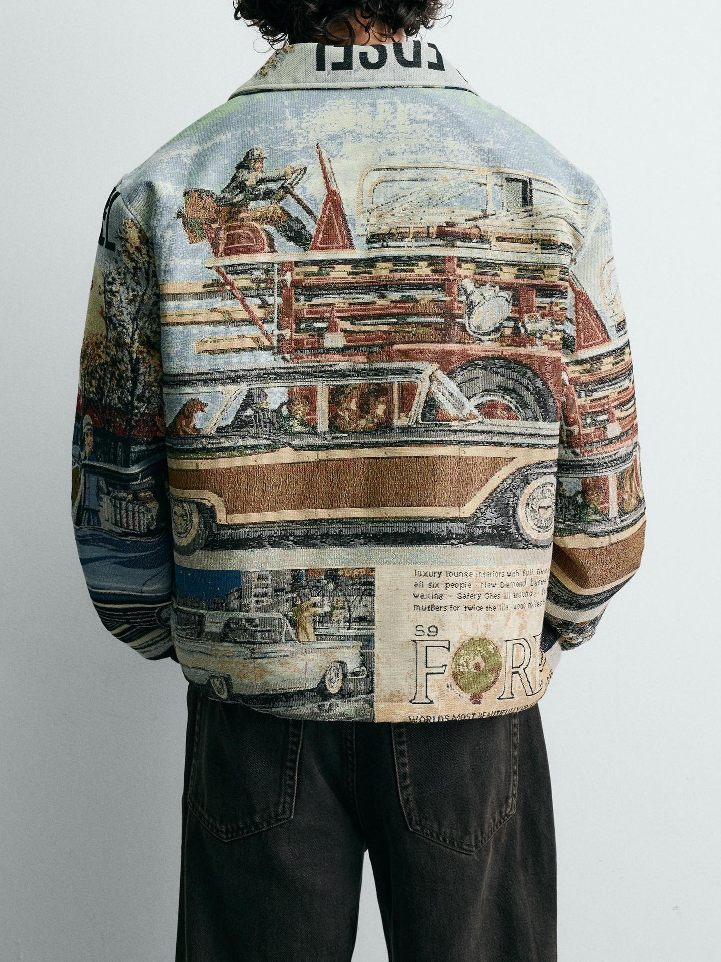 Jacquard Quilted Jacket