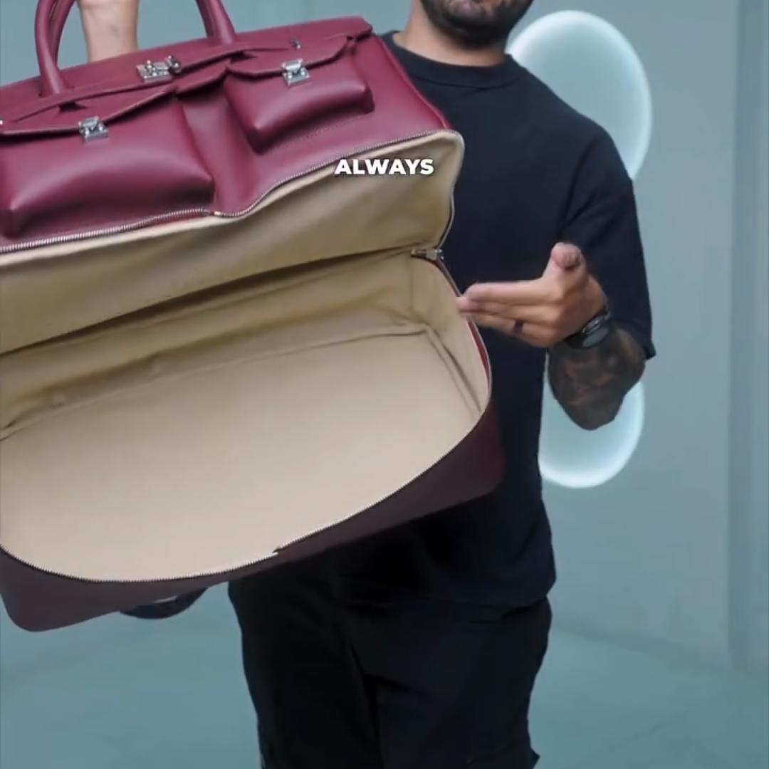 Custom Luxury Travel Tote