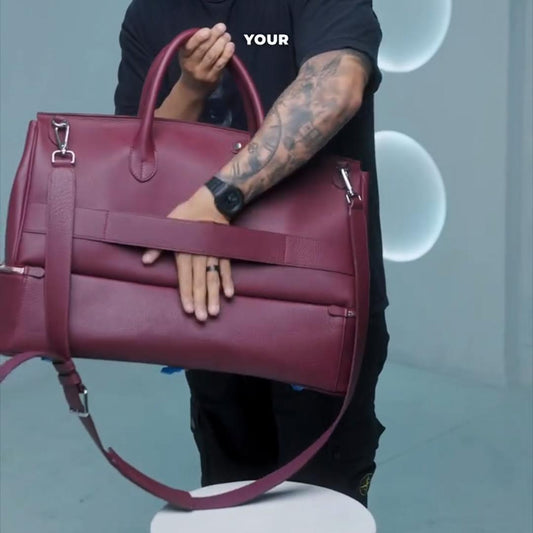 Custom Luxury Travel Tote