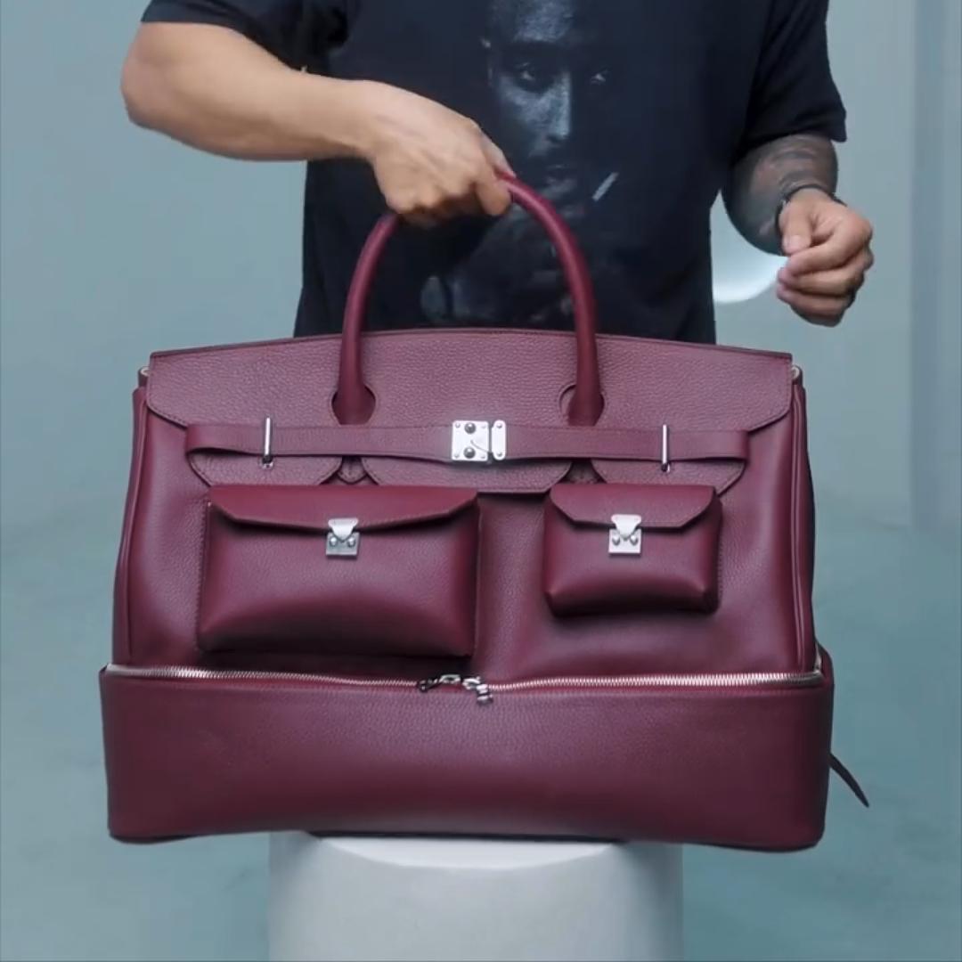 Custom Luxury Travel Tote