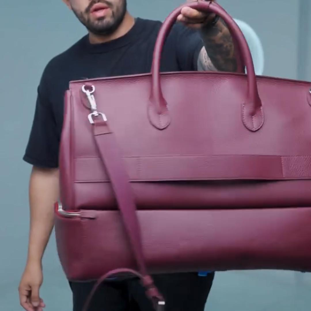 Custom Luxury Travel Tote