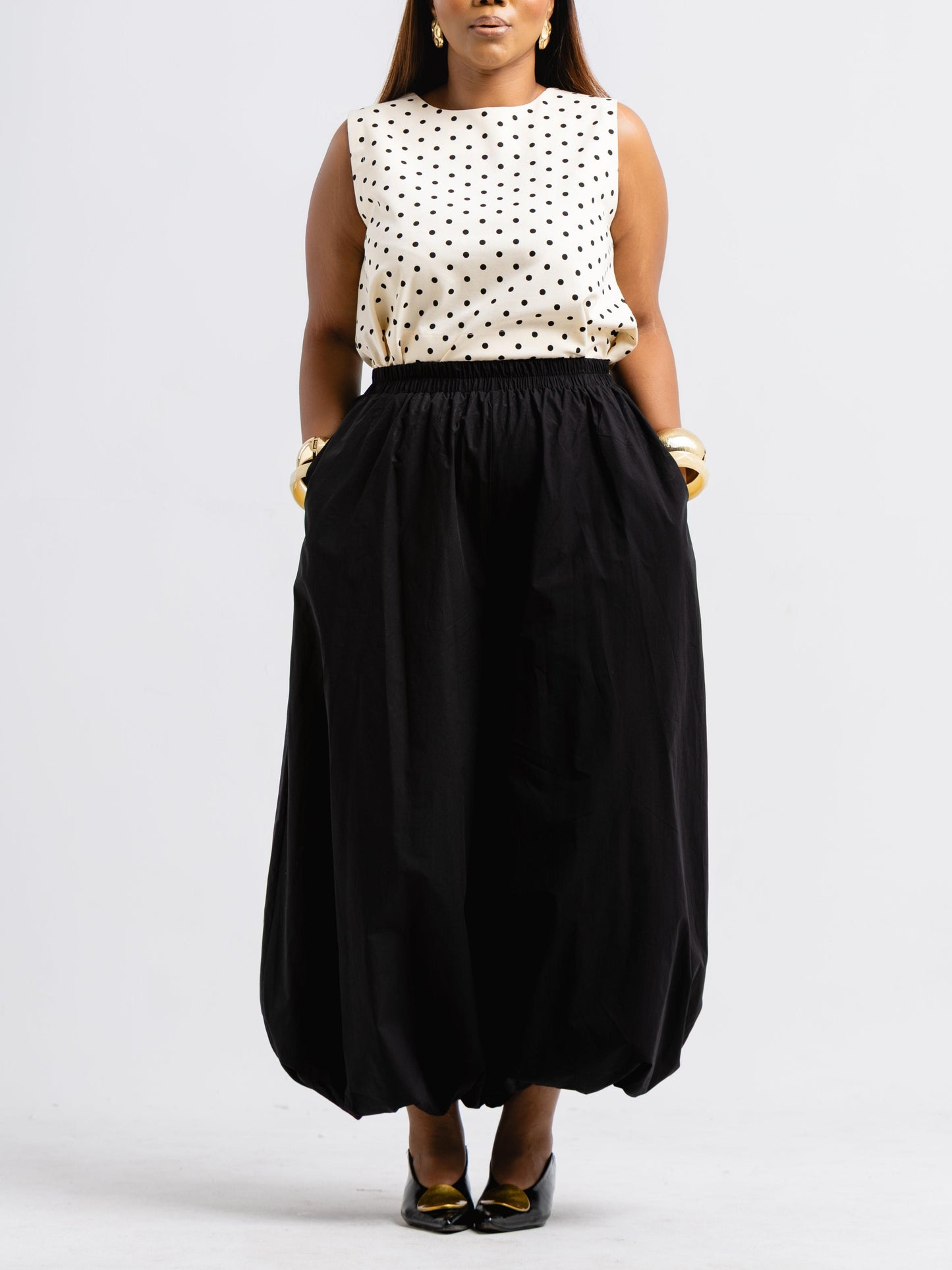 Black Balloon Pants