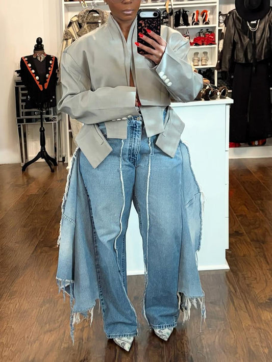 All Angles Grey Blazer