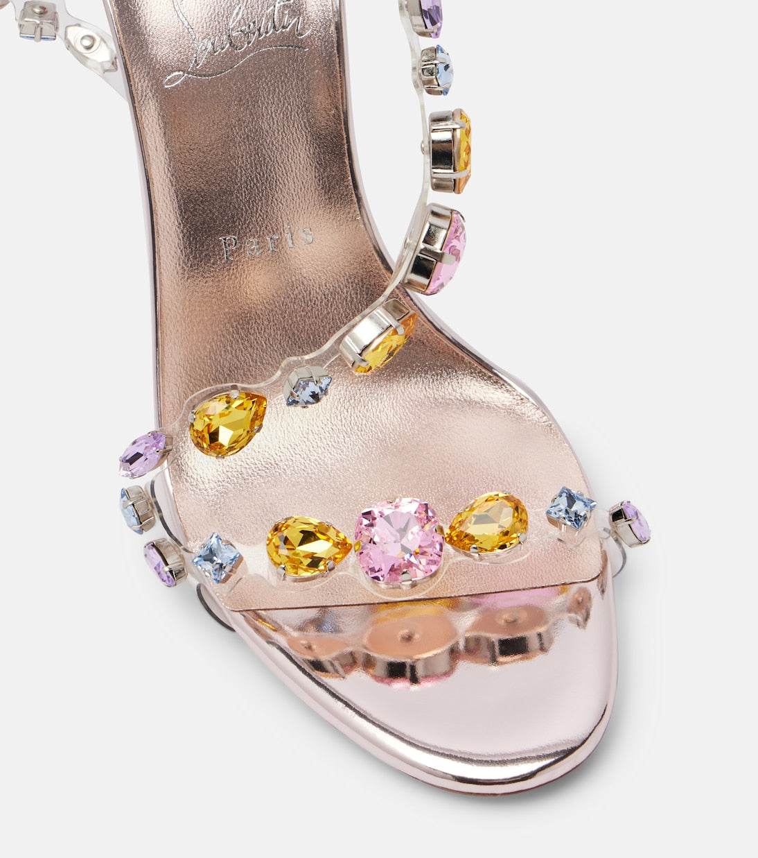 Rosa Z 100 embellished leather sandals