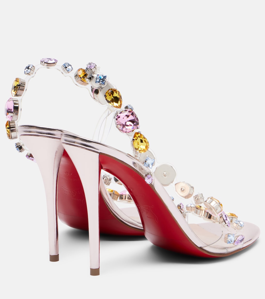 Rosa Z 100 embellished leather sandals