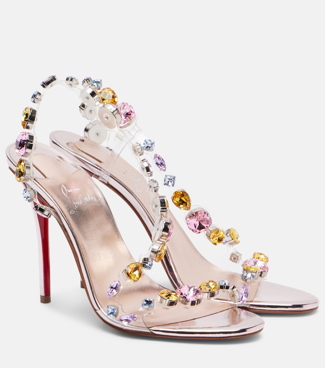 Rosa Z 100 embellished leather sandals