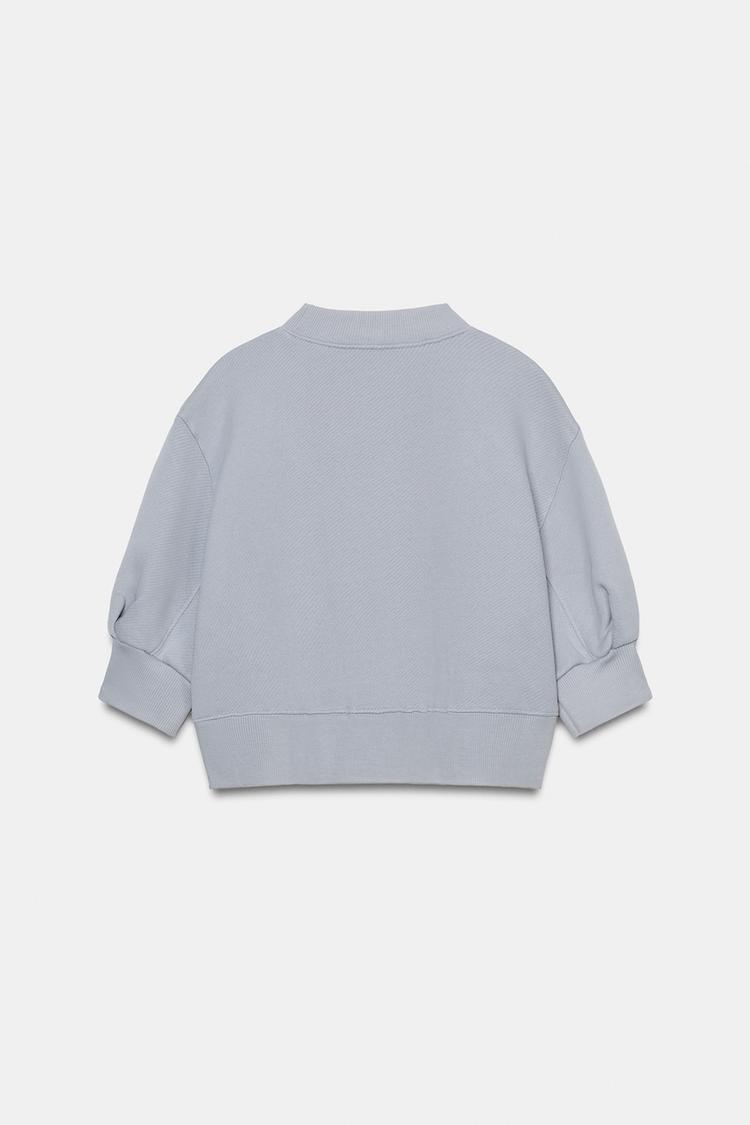 Volume Cropped Sweatshirt