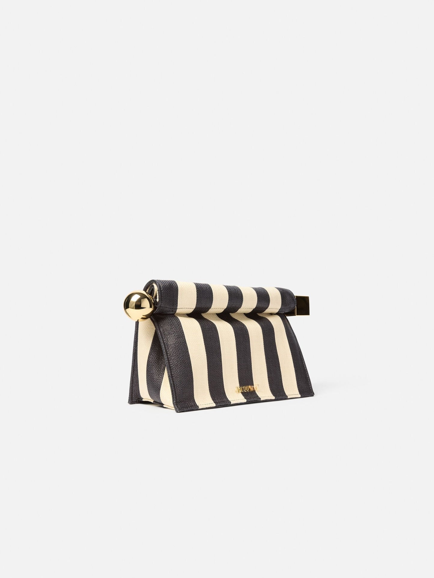 Classic Color-blocked buckle clutch