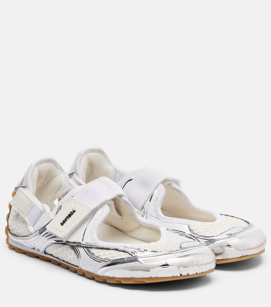 Mesh Mary-Jane Sneakers