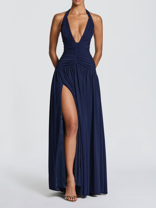 Amaris Maxi Dress - Navy