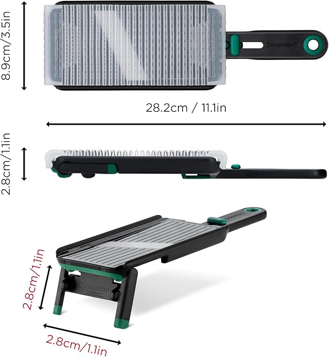 Handheld Safety Mandoline Slicer, Food Vegetable Cutter