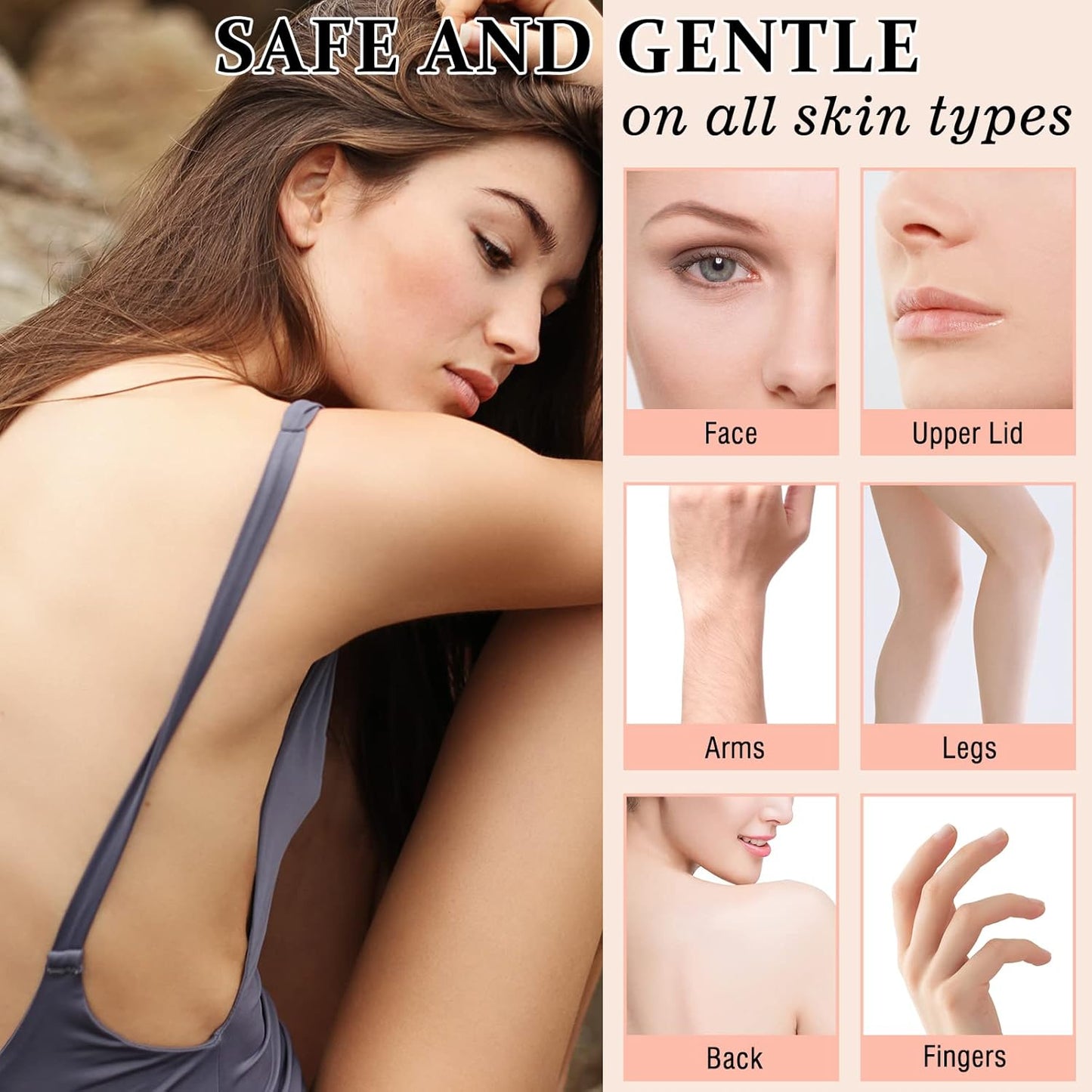Electric Facial Hair Remover for Women