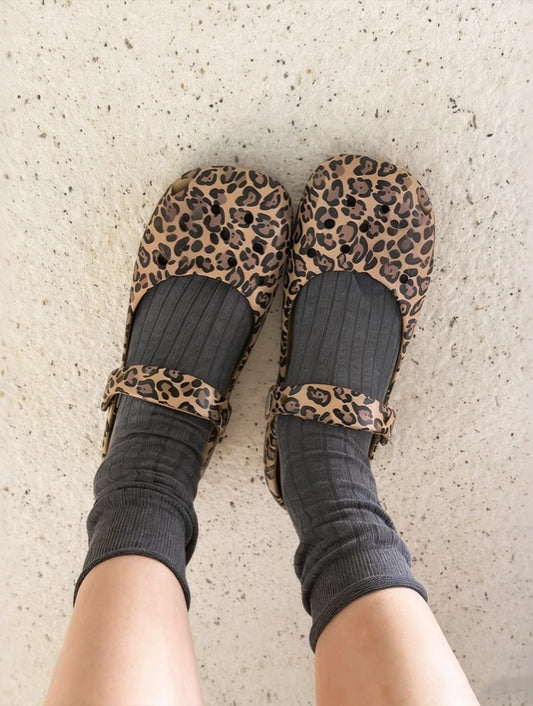 Classic Animal Ballet  Clog Sandals