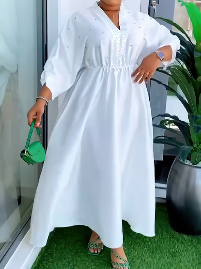 Demure Dazzle Occasion Dress