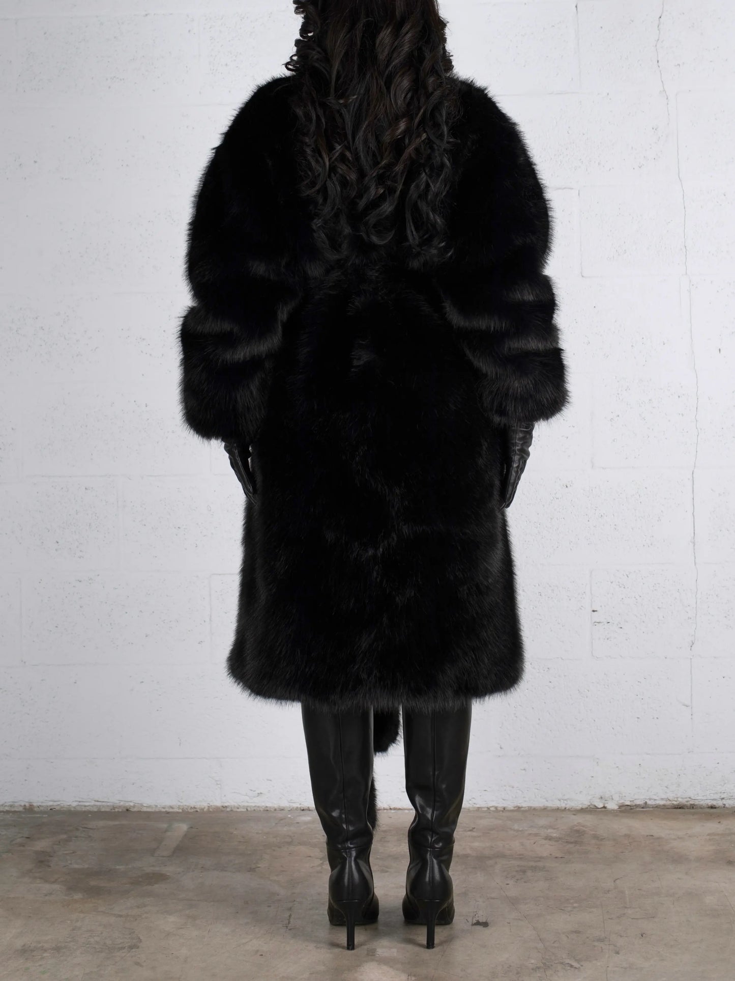 Luxe Instinct Faux Fur Coat