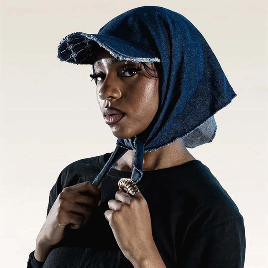 Denim Foldable Hat
