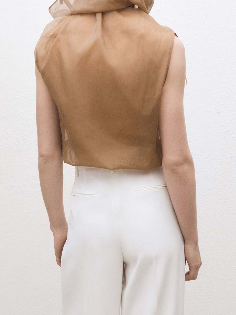 Fashion Asymmetric Two Pieces Set