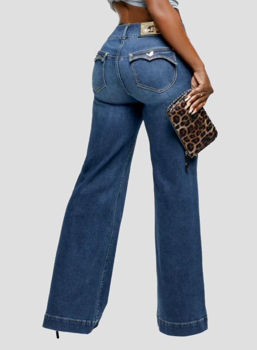 Adorable Wide-leg Apple Jeans