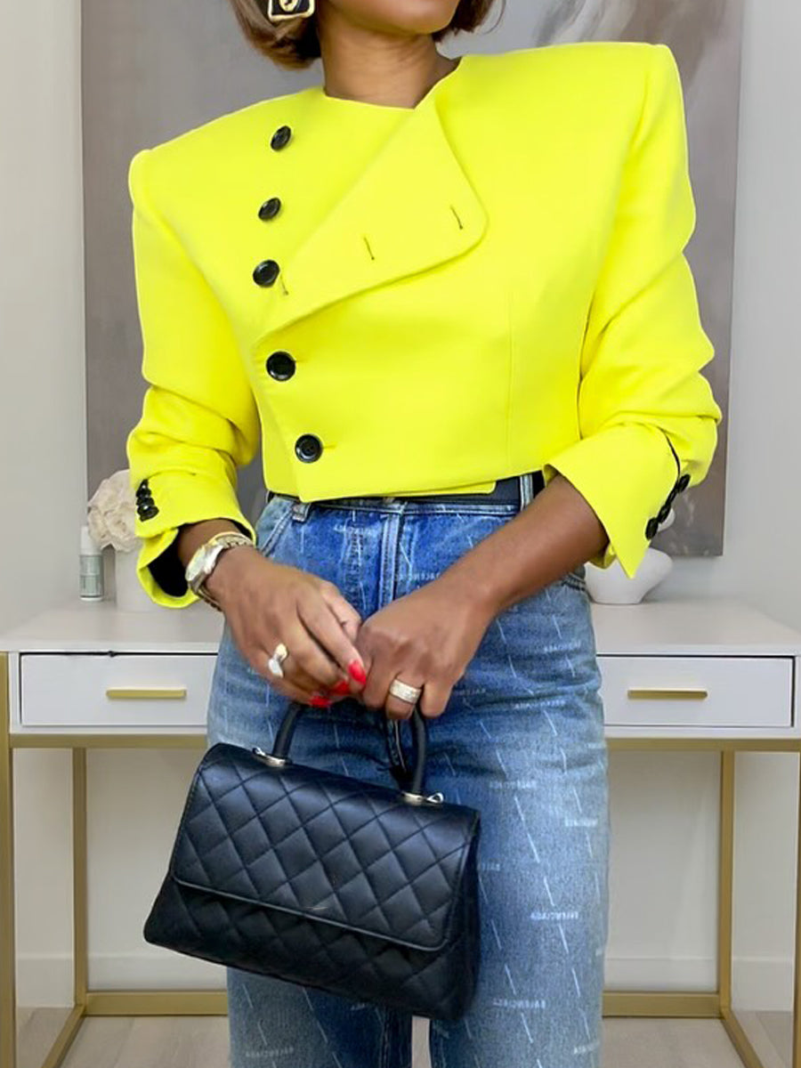 Elegant Double-breasted Blazer