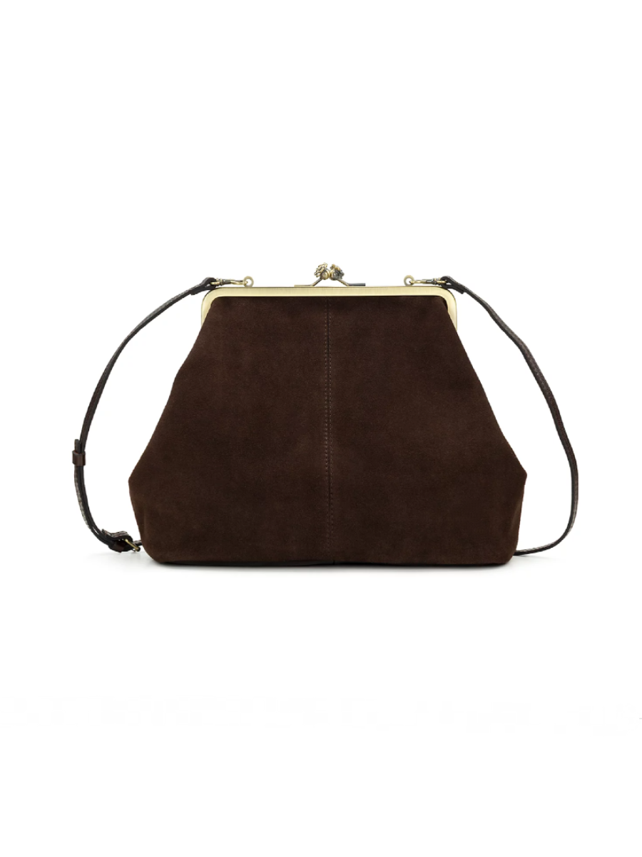 Women's Suede Detachable Shoulder Bag