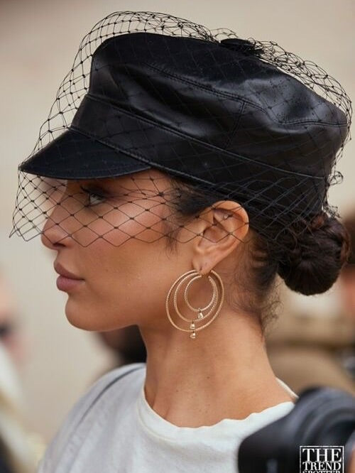 Retro Versatile Fishnet Cap