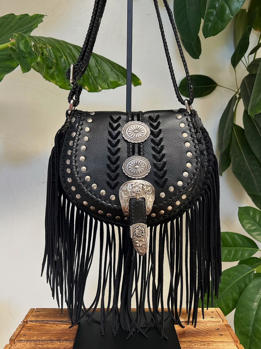 Fringed Crossbody Bag