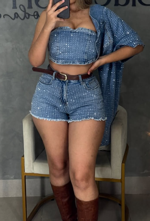 Dazzle Denim 3pc Set