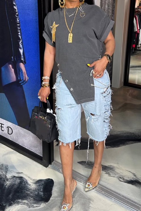 Stunning Irregular Top