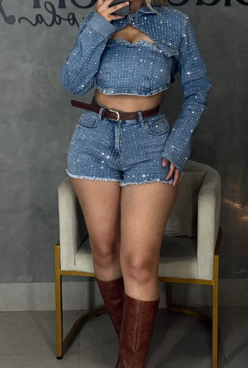 Dazzle Denim 3pc Set