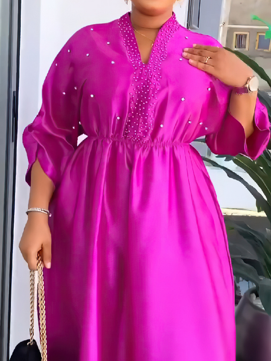 Demure Dazzle Occasion Dress