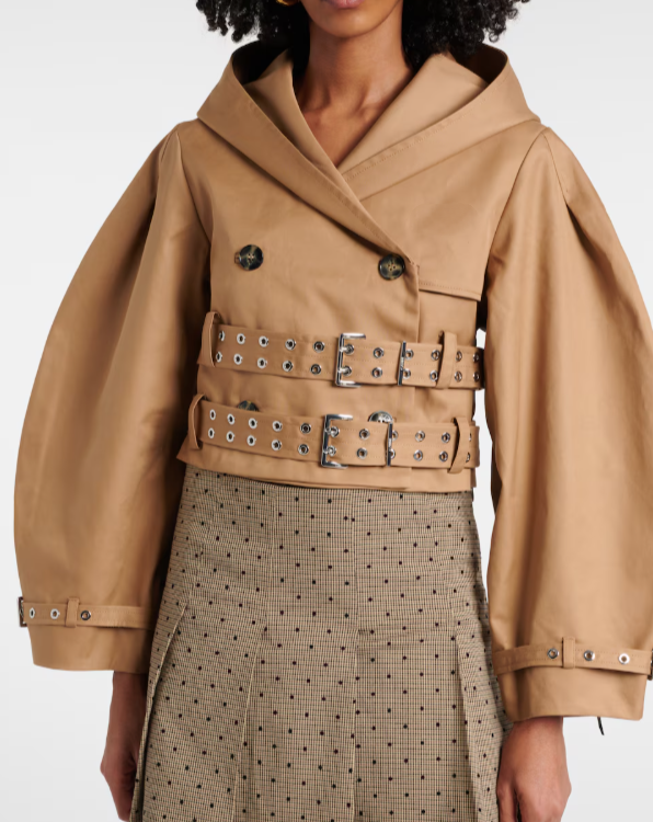 Chill Double Belted Hooded Jacket