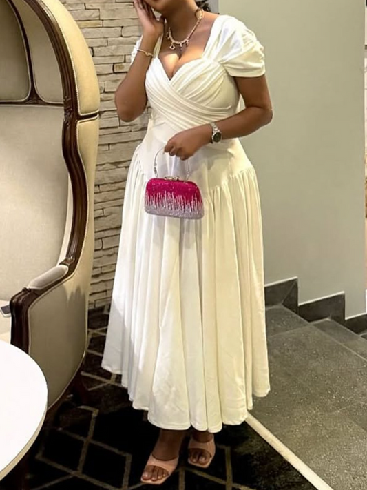 Elegant Tight Waist Dress