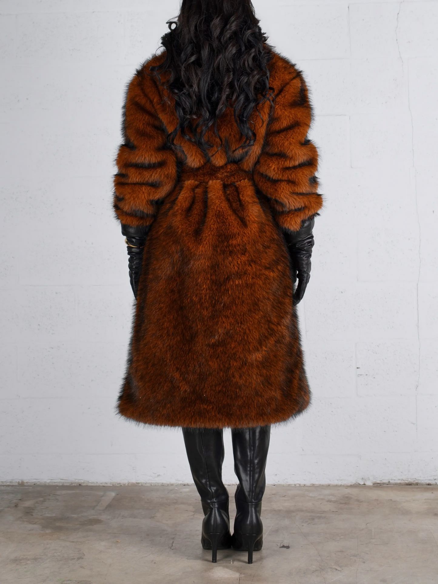 Luxe Instinct Faux Fur Coat