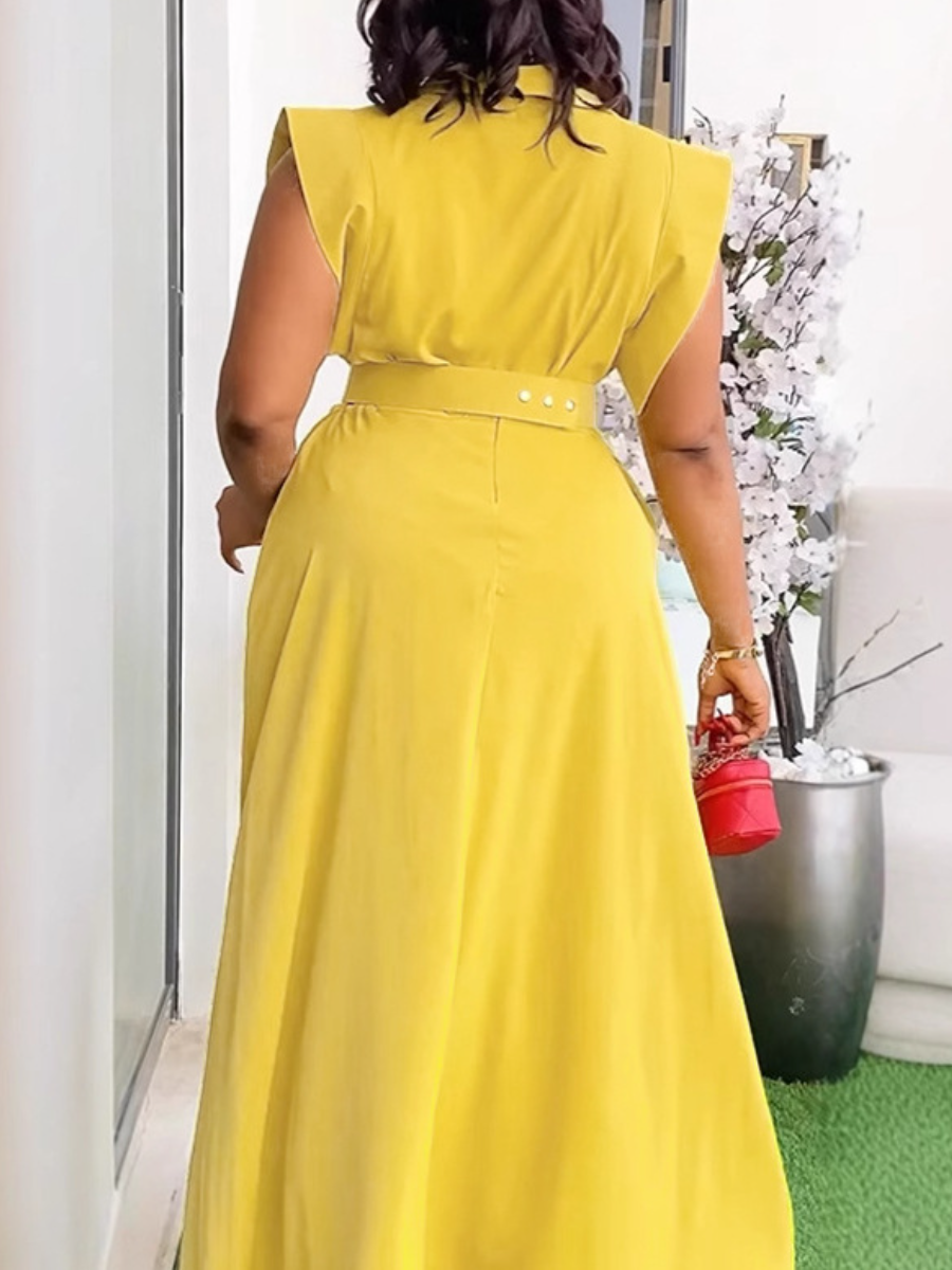 The Casual Split 2pc Skirt Set