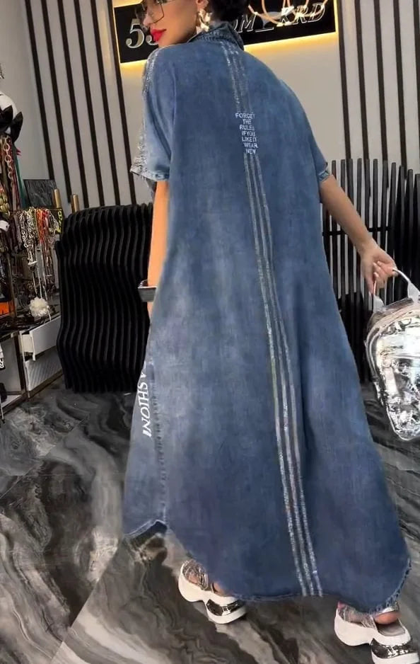 Denim Shirt Dress