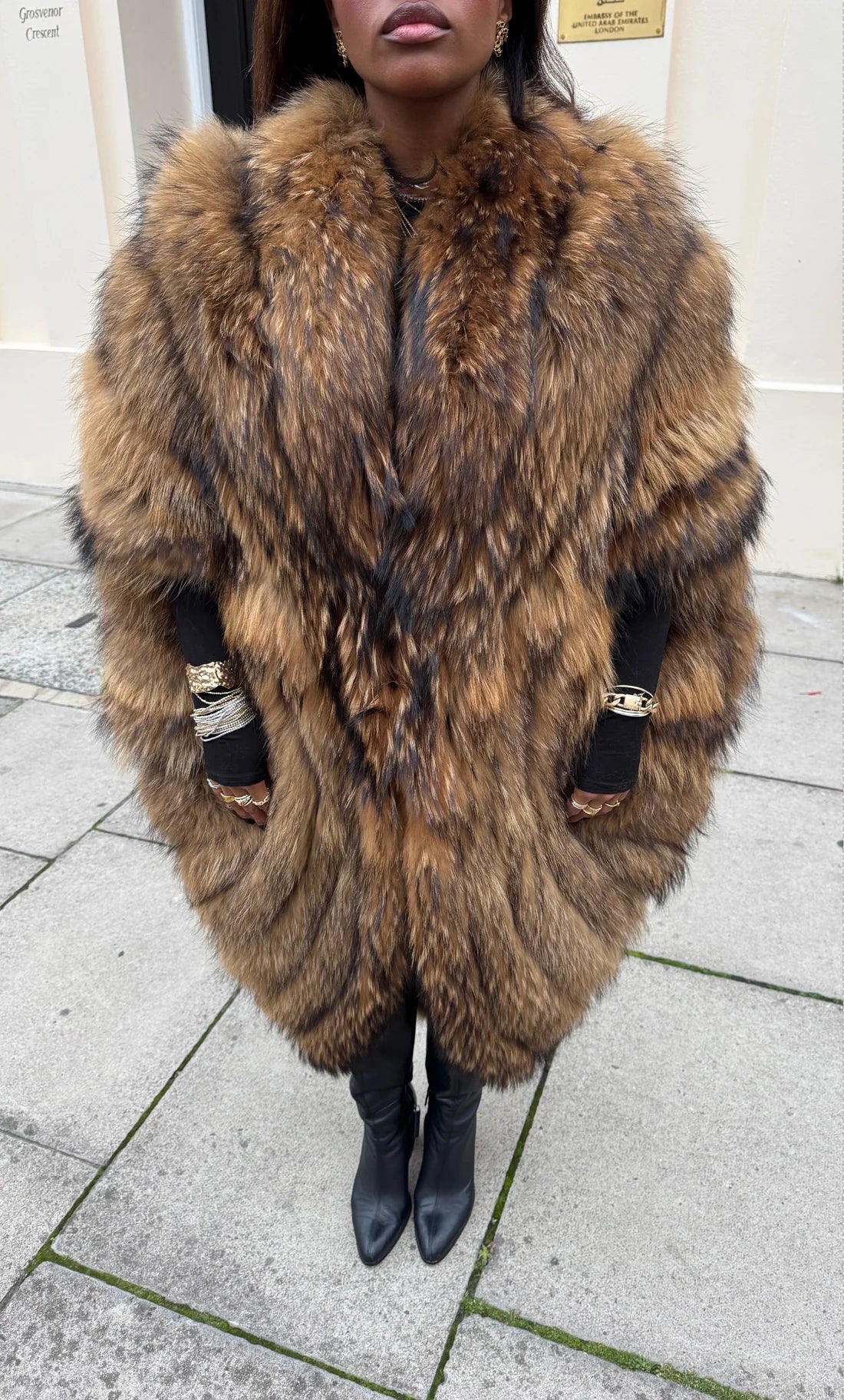 Boubou Fur Cape