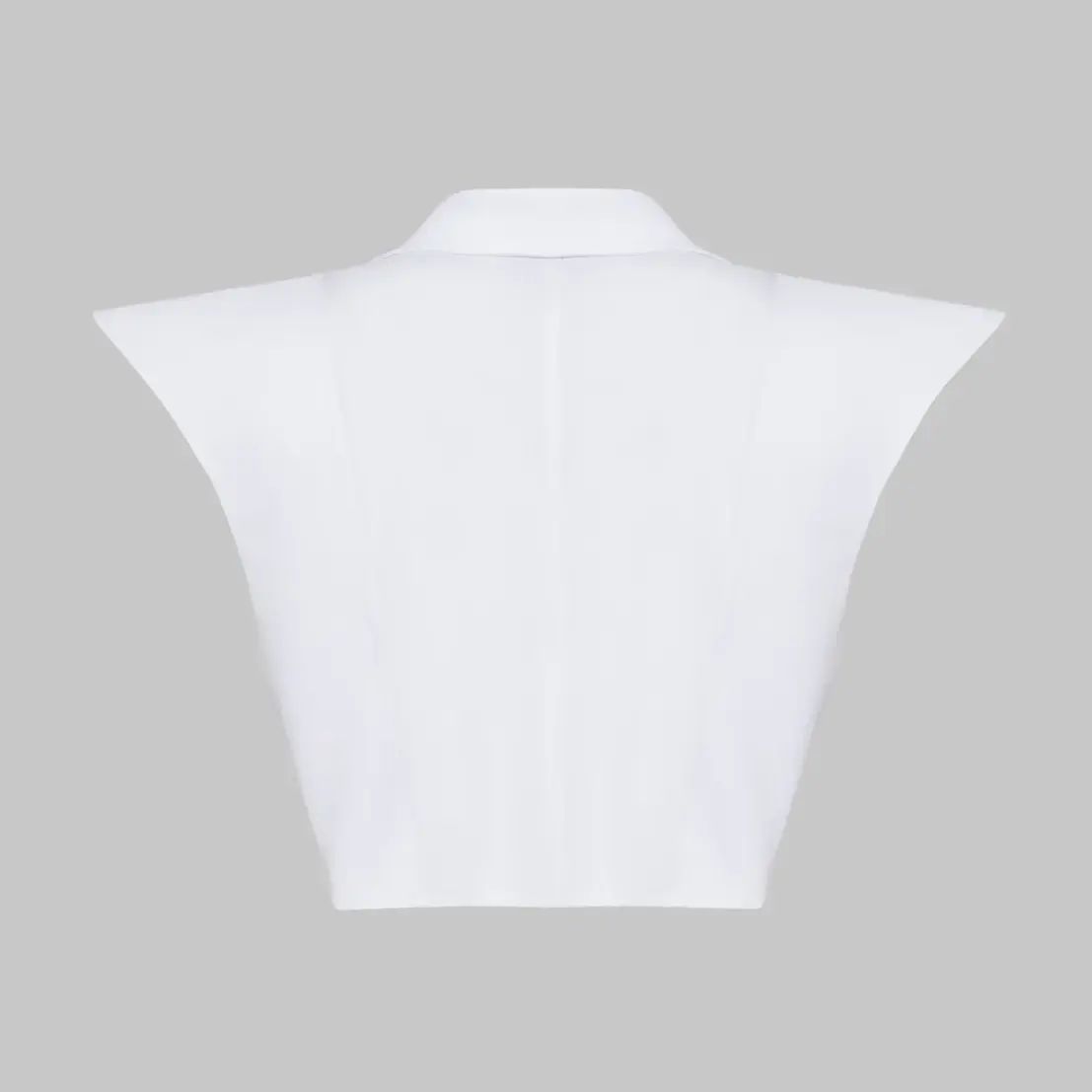 White Long Collar Shirt