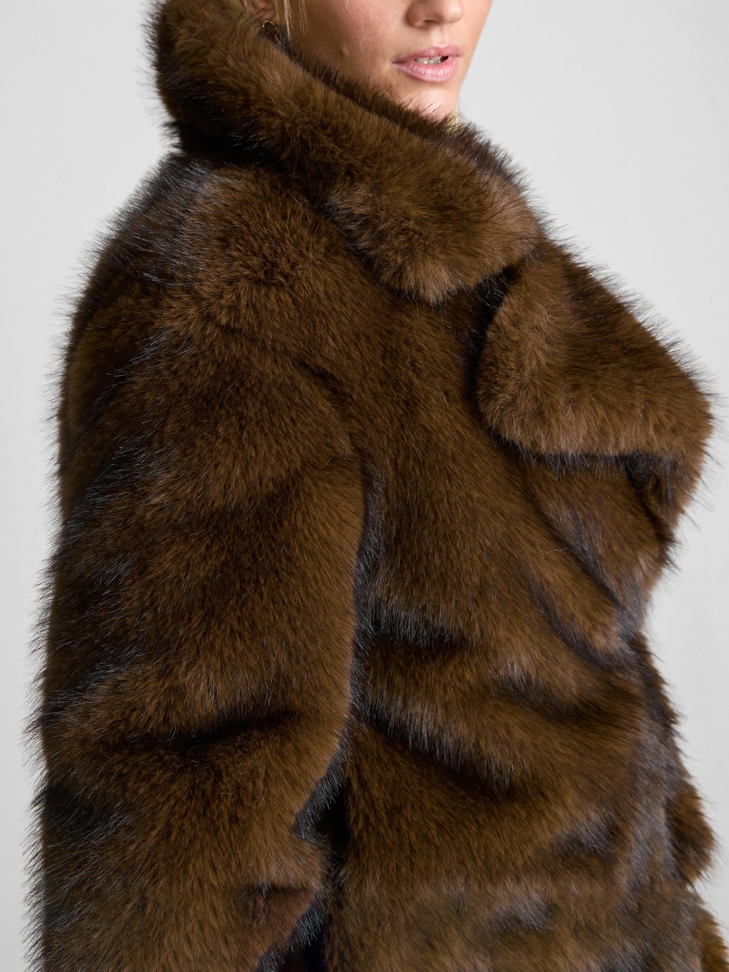 Short Faux Fur Jacket