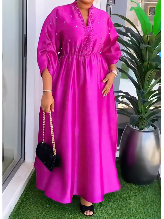 Demure Dazzle Occasion Dress