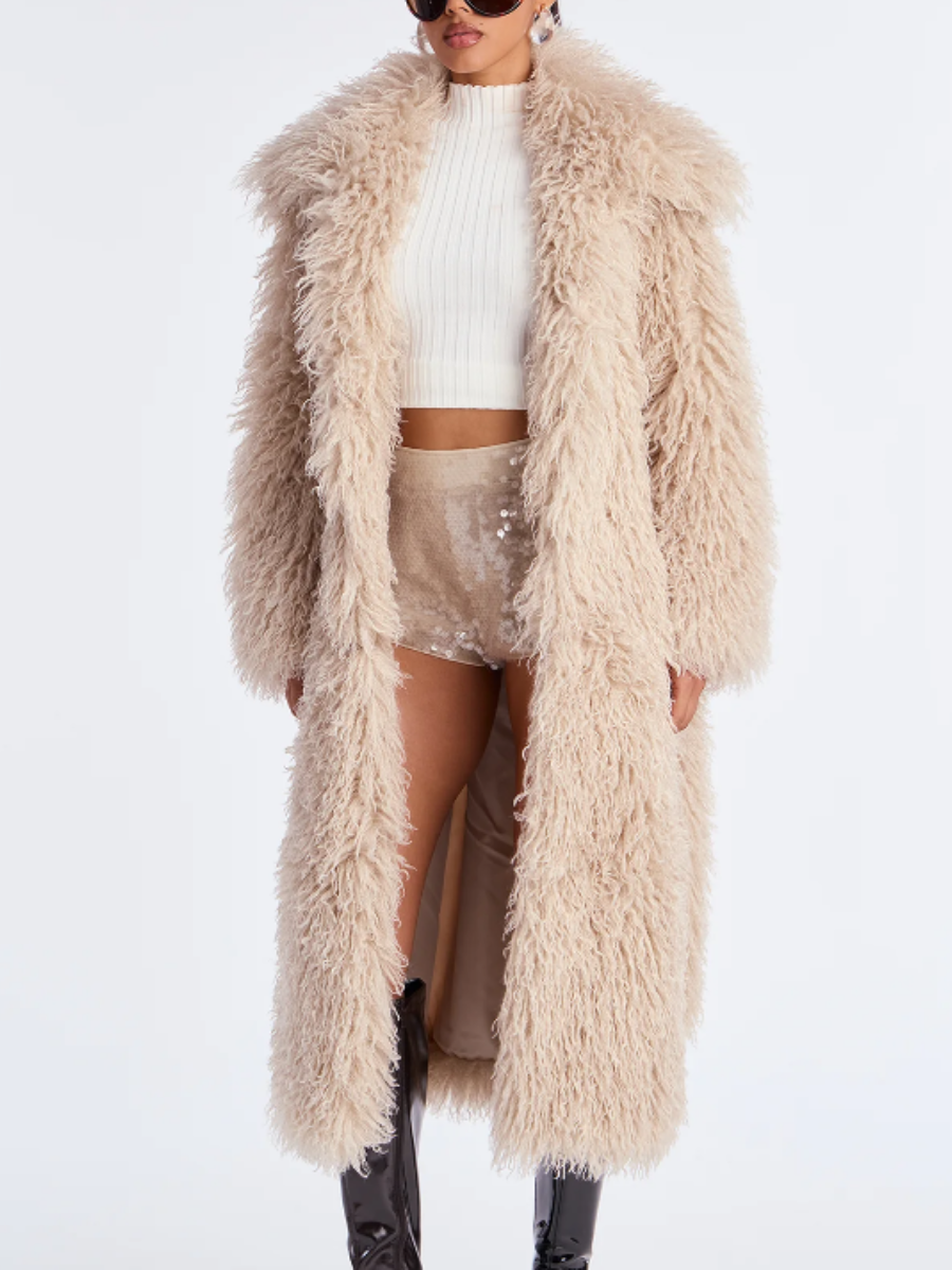 Faux Fur Coat