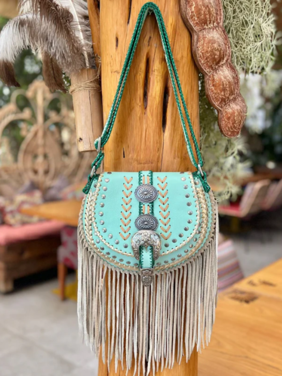 Fringed Crossbody Bag