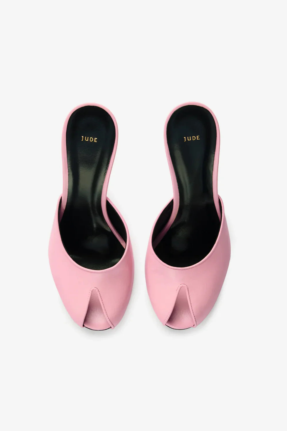 Date Mule In Pink Leather