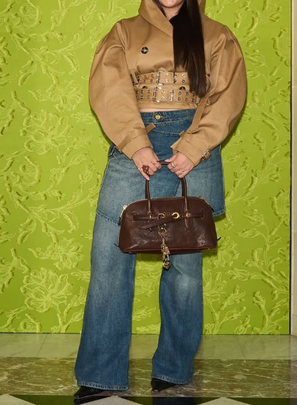 Fab Cocoon-shaped Short Trench Coat