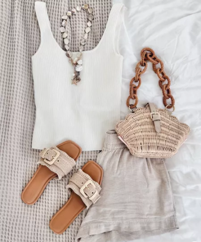 Summer Clamshell Handbag