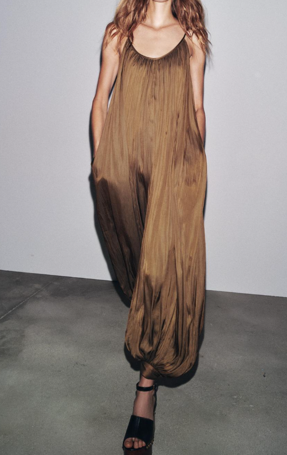 The Oversize Pleated Jumpsuit