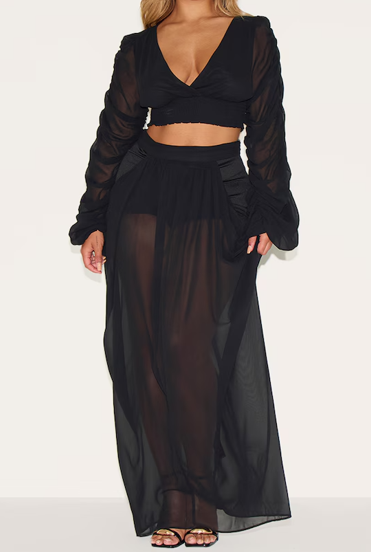 Summer Flowy Chiffon 2pc Set