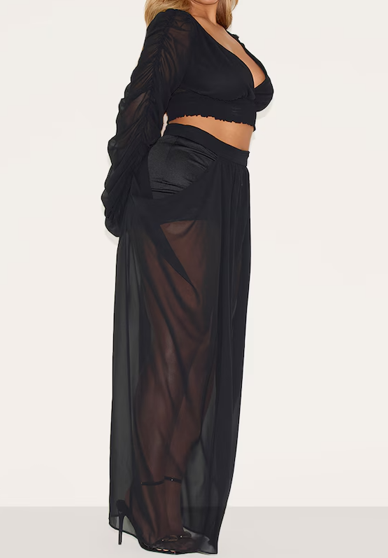 Summer Flowy Chiffon 2pc Set