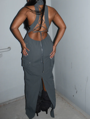 Fab Cargo Maxi Dress