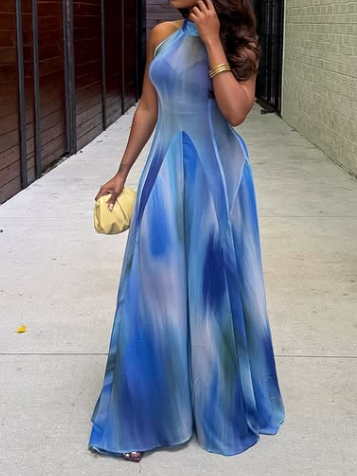 Breezy Gradient Dress